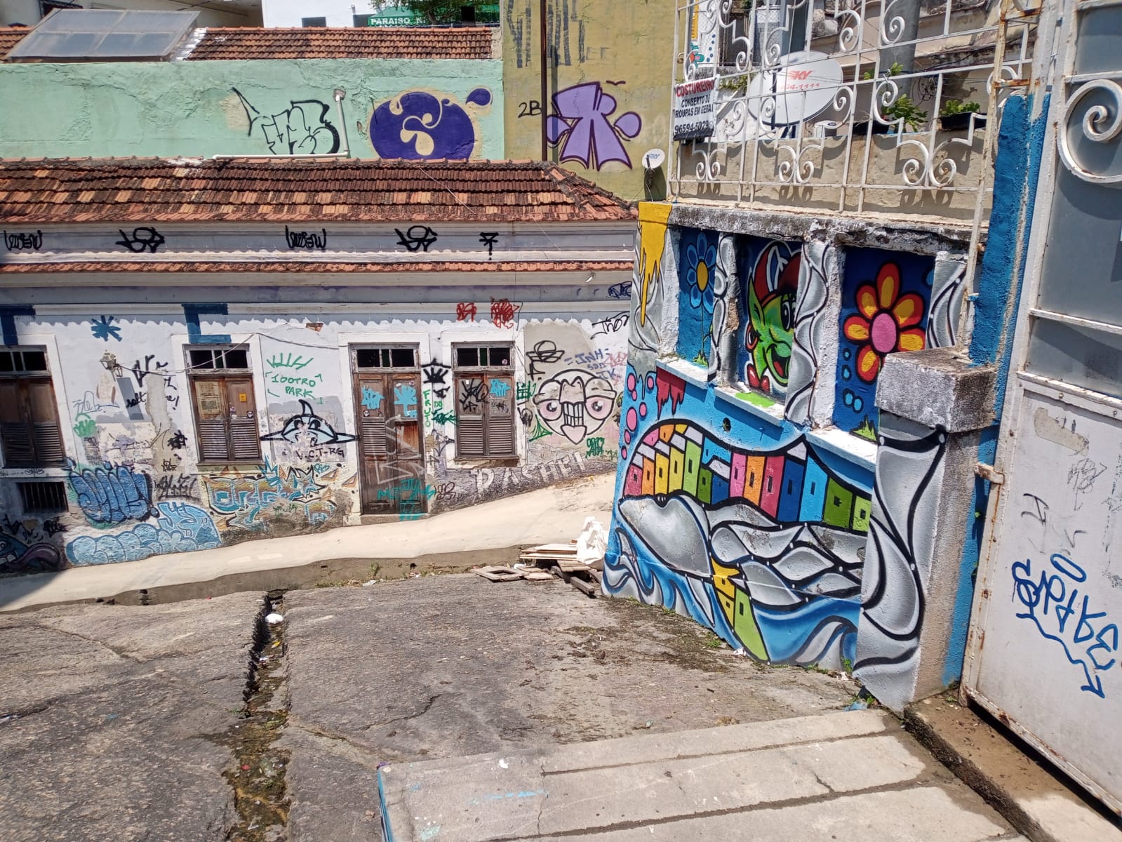 Little Africa and street art